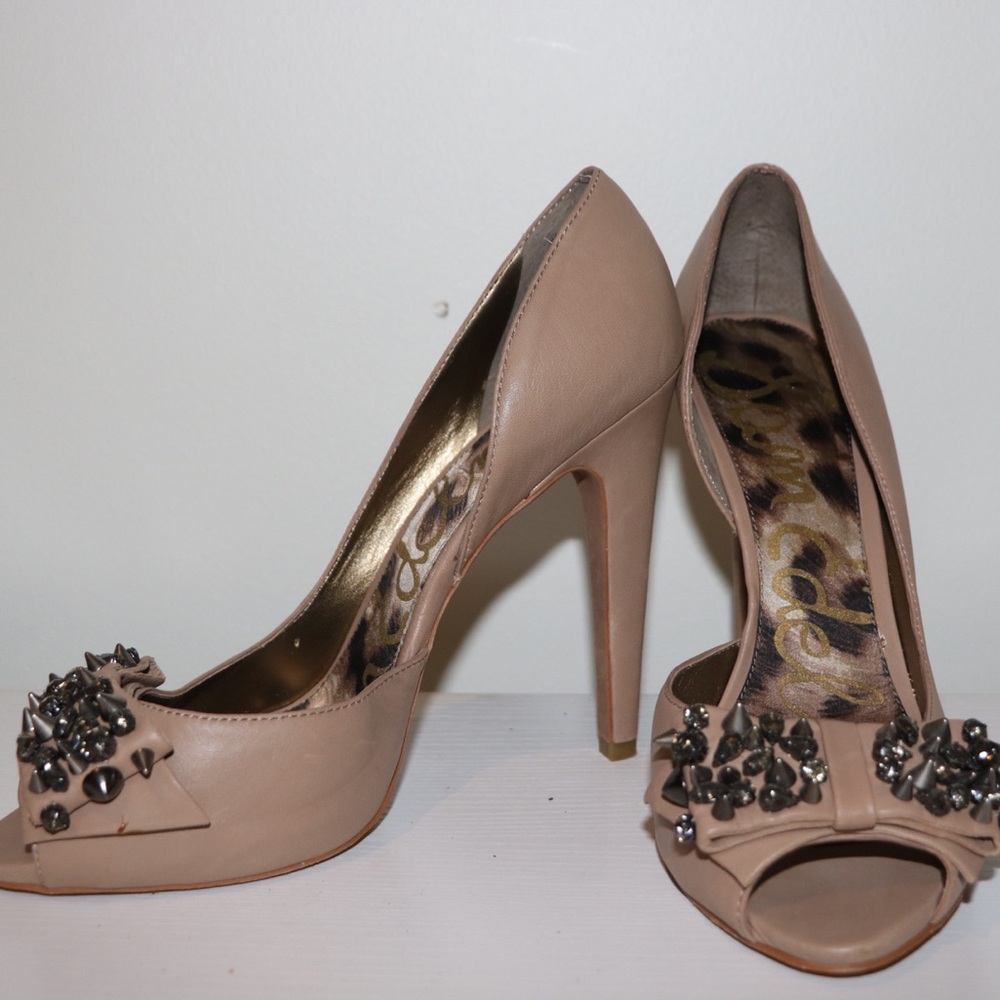 Nude Rhinestone heals - Picture 3 of 3